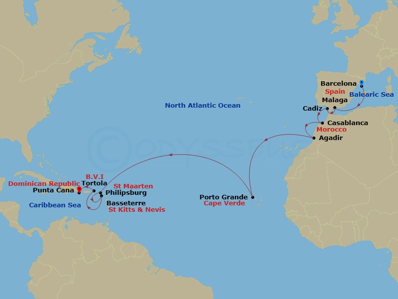 Cruise Map
