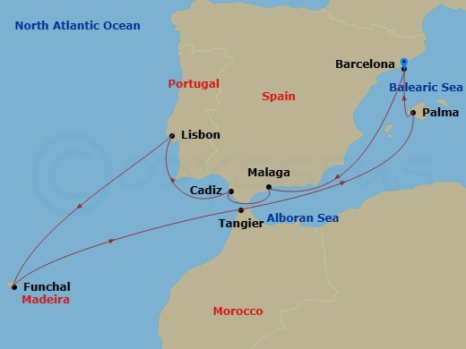 Cruise Map