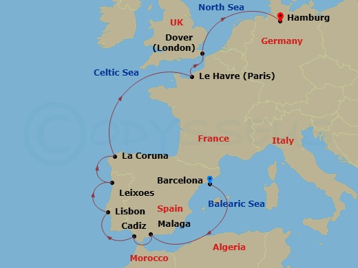 Cruise Map