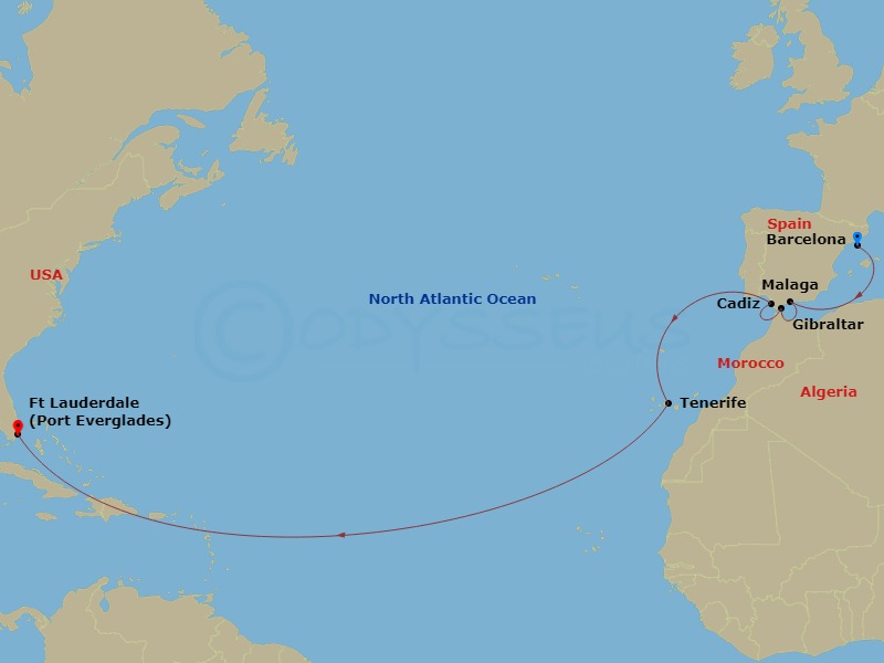 Cruise Map