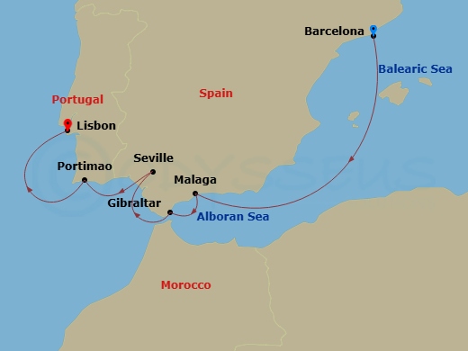 Cruise Map