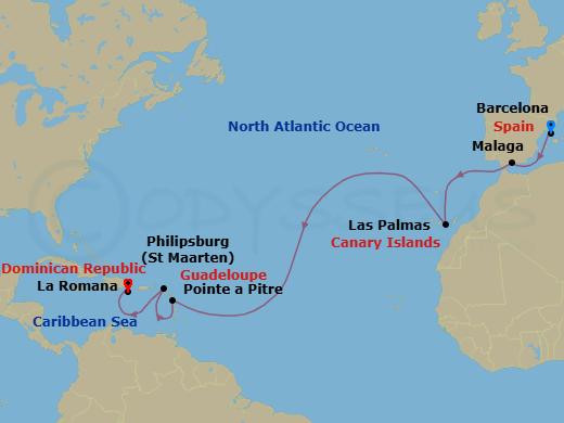 Cruise Map
