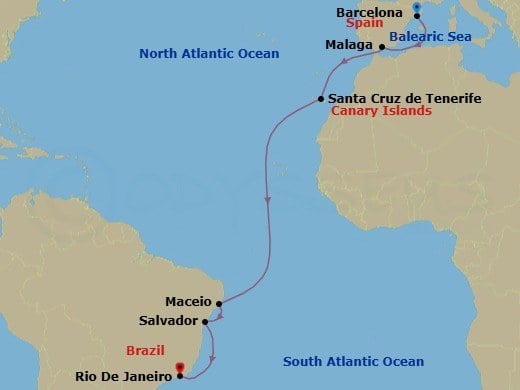 Cruise Map