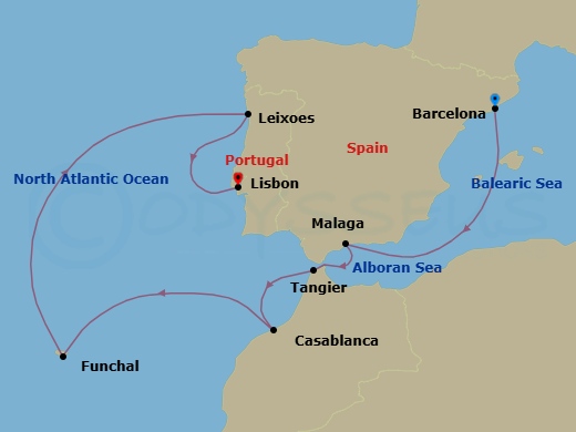 Cruise Map