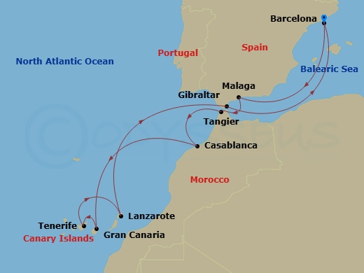 Cruise Map