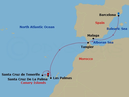 Cruise Map