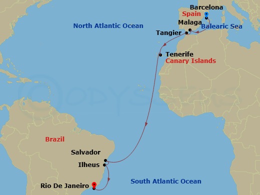 Cruise Map