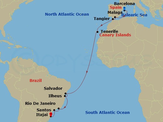 Cruise Map