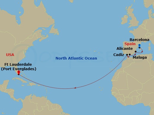 Cruise Map