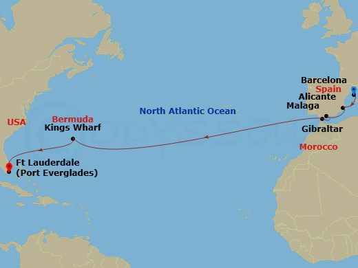Cruise Map
