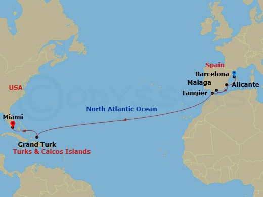 Cruise Map