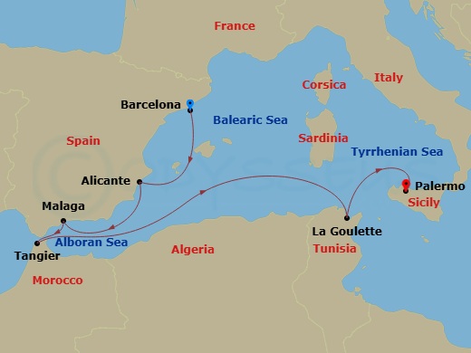 Cruise Map