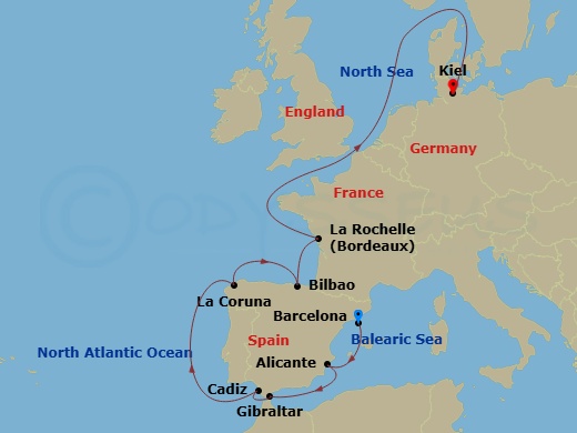 Cruise Map