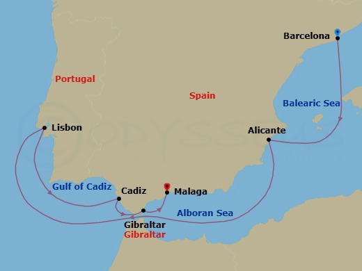 Cruise Map