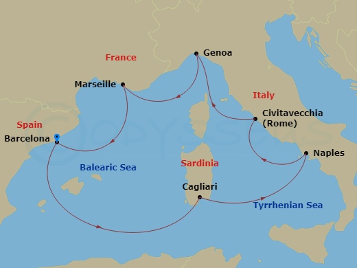 Cruise Map