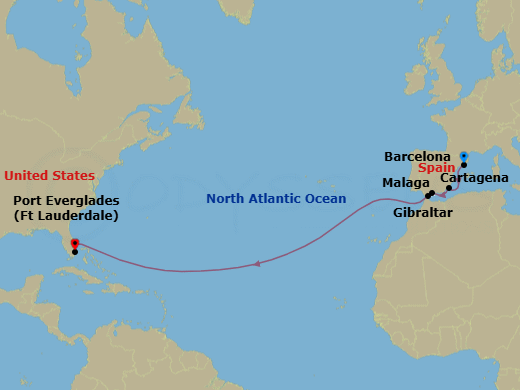 Cruise Map