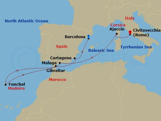 Cruise Map
