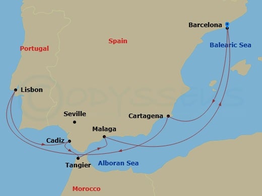 Cruise Map