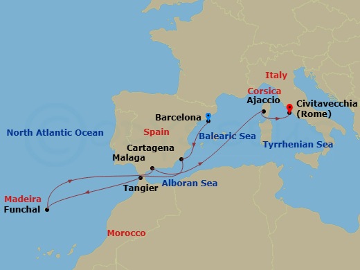Cruise Map