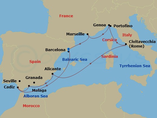 Cruise Map