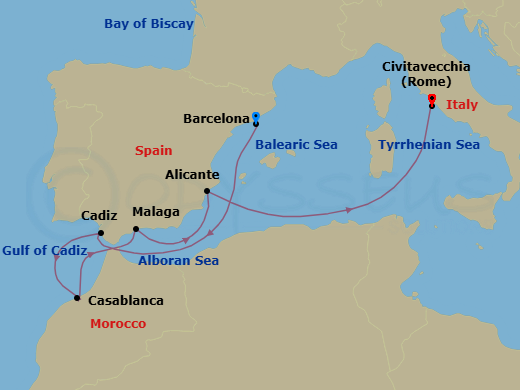 Cruise Map