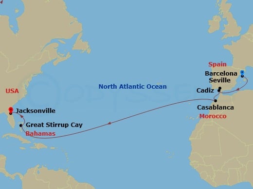 Cruise Map