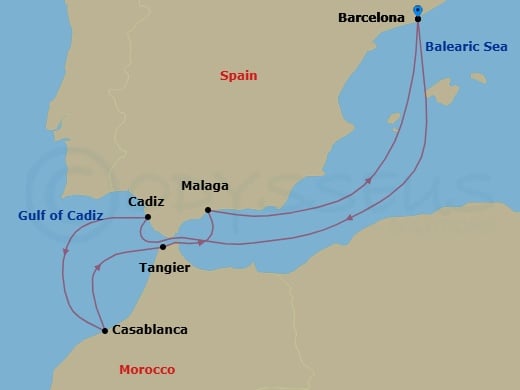 Cruise Map
