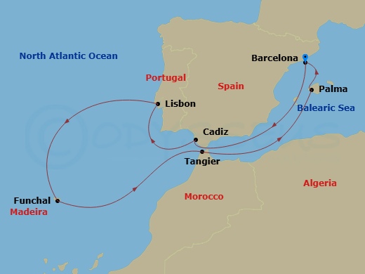 Cruise Map