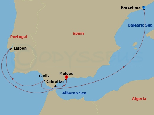 Cruise Map