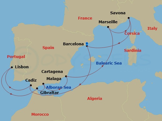 Cruise Map