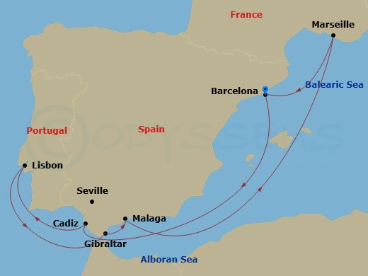 Cruise Map