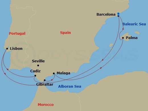Cruise Map