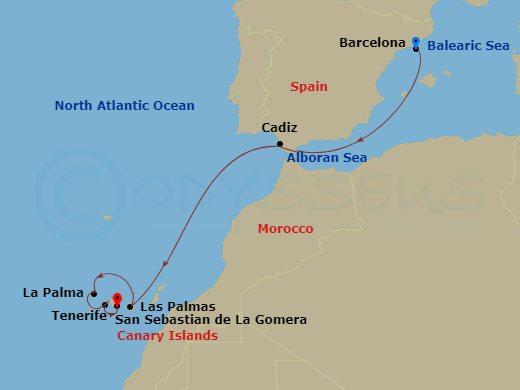 Cruise Map