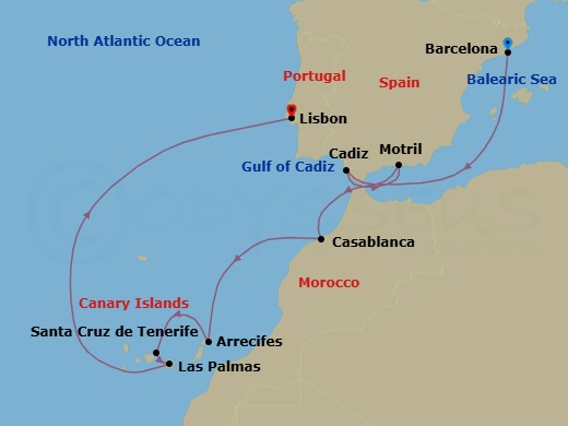 Cruise Map
