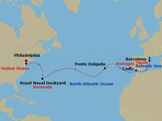 Cruise Map