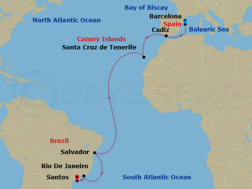 Cruise Map