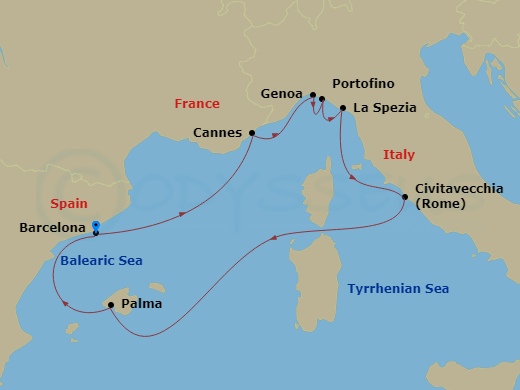 Cruise Map