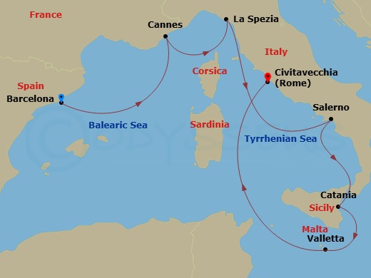 Cruise Map