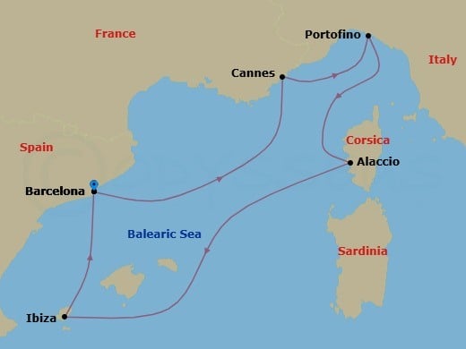 Cruise Map