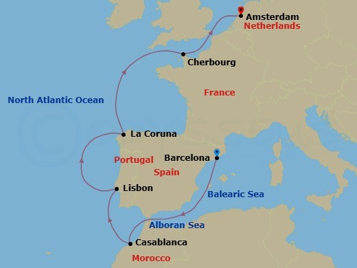 Cruise Map