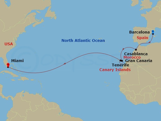 Cruise Map