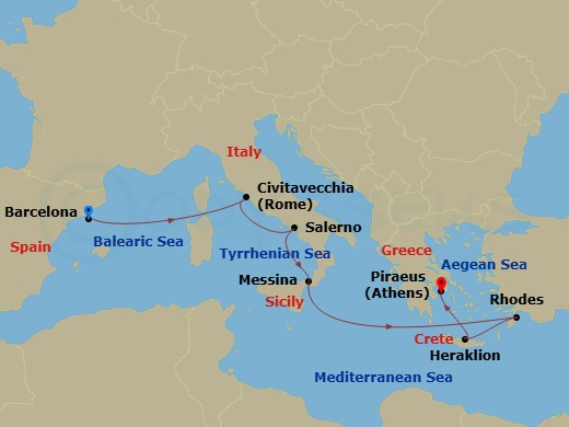 Cruise Map