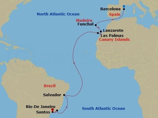 Cruise Map