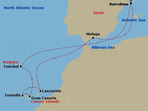 Cruise Map