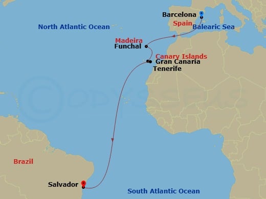 Cruise Map