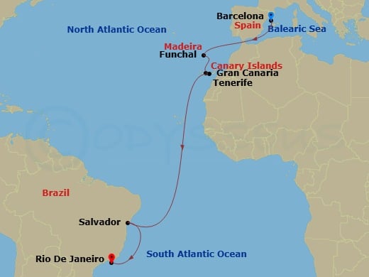 Cruise Map