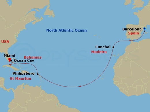 Cruise Map