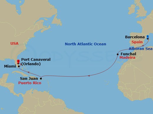 Cruise Map