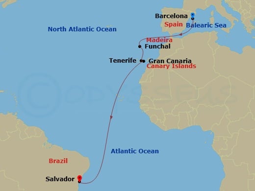 Cruise Map
