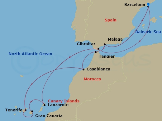 Cruise Map